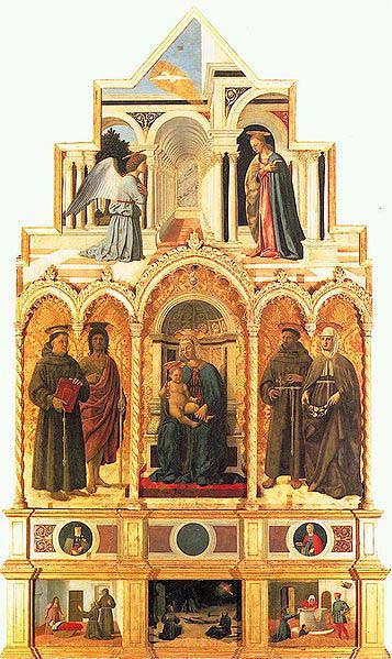 Piero della Francesca Polyptych of Perugia